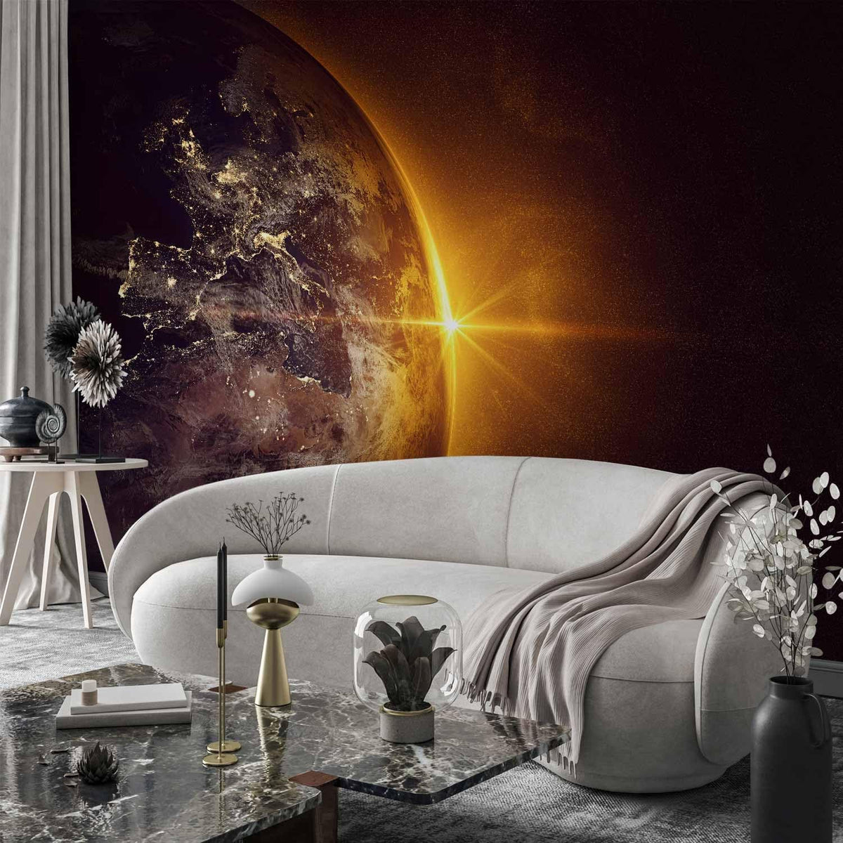 artgeist Wall Mural Cosmos Galaxy 193x138 in - XXL Peel and Stick Self-Adhesive Wallpaper Removable Large Sticker Foil Wall Decor Print Picture Image Design n-B-0003-a-a
