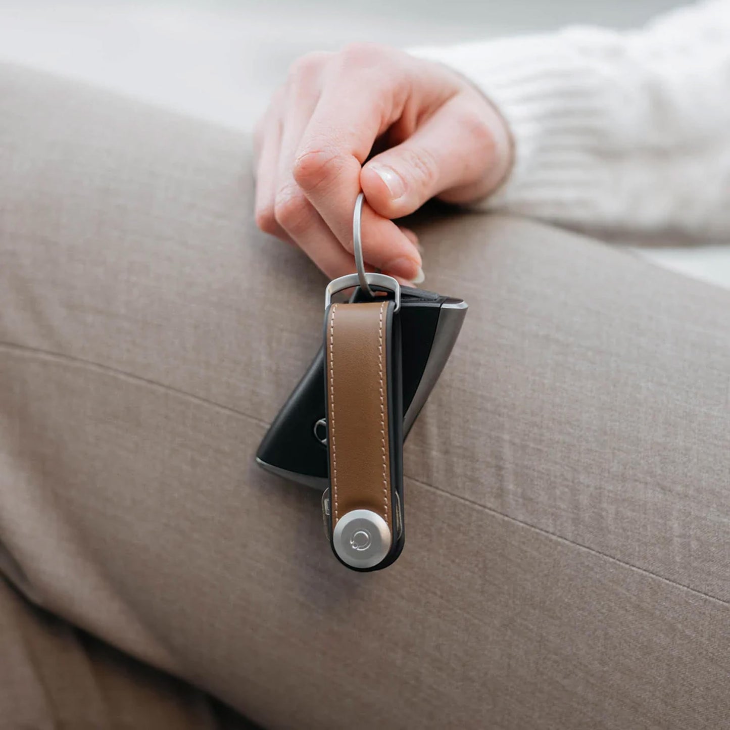 Orbitkey Key Organiser Hybrid Leather (Acorn)