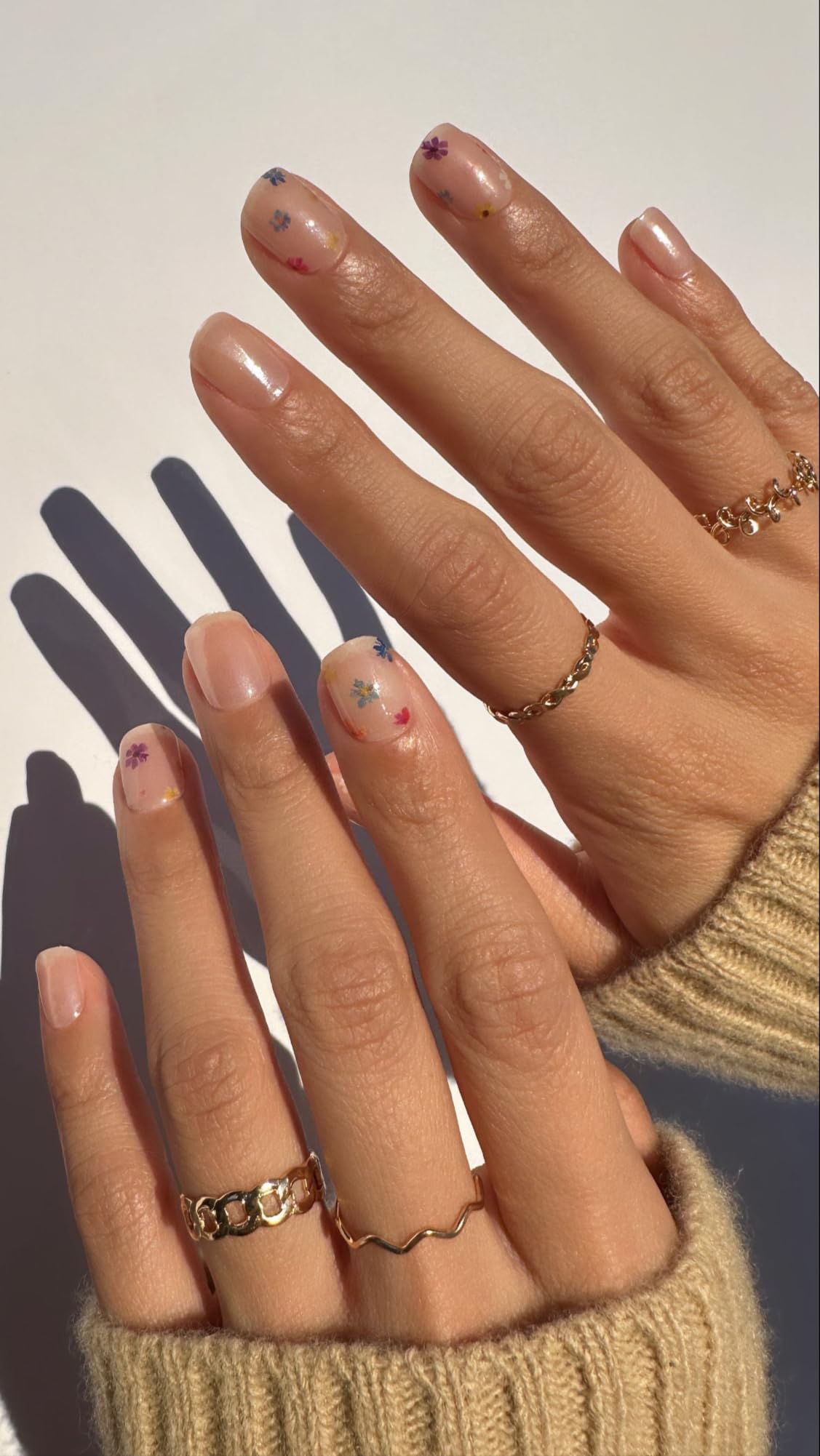 Nova Nails Semi Cured Gel Nail Strips (Wildflower)