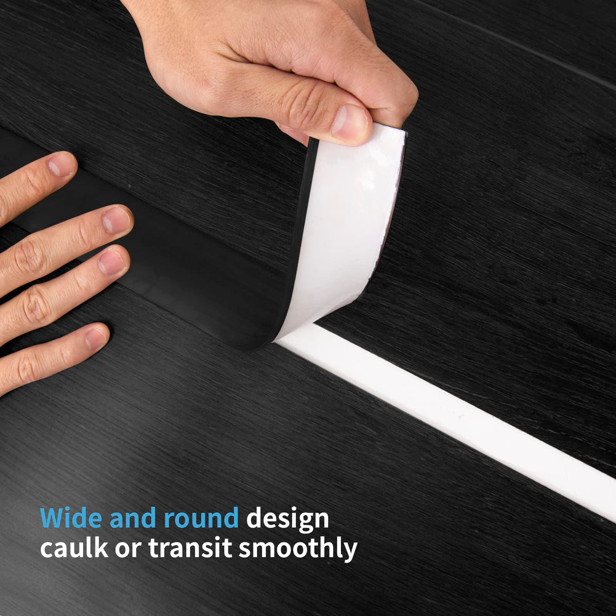 4 FT Self Adhesive Vinyl Floor Transition Strip