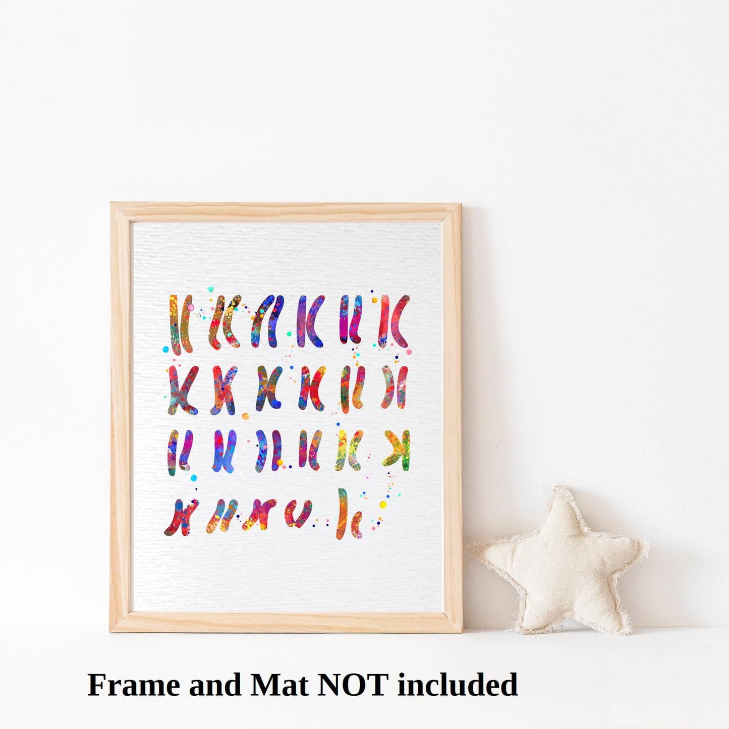 Dignovel Studios 8X10 Unframed Male Chromosome Illustration Diagram Watercolor Art Print Poster Medical Education Science Genetic Wall Hanging Decor DN914