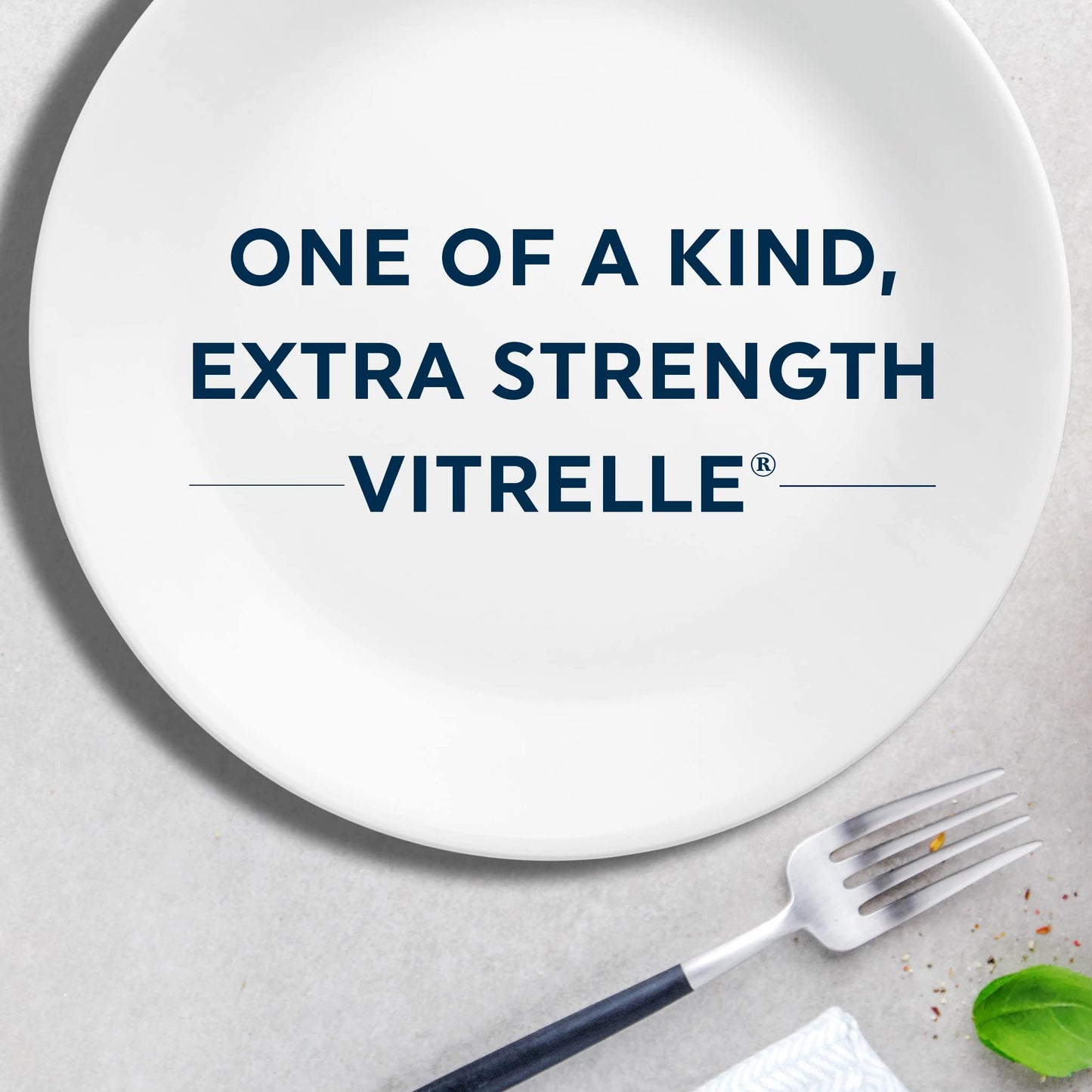 Corelle Vitrelle 18-Piece Service for 6 Dinnerware Set Triple Layer Glass and Chip Resistant, Lightweight Round Plates and Bowls Set, Winter Frost White