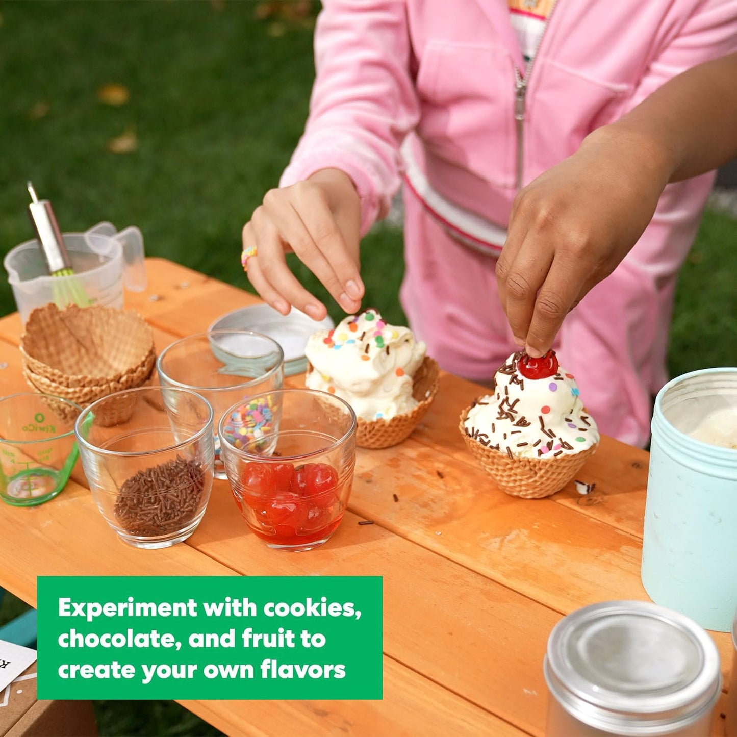 KiwiCo - Science of Cooking: Ice Cream, Learning Cooking Through Chemistry Project, STEM Kit & Science Gift for Ages 5+