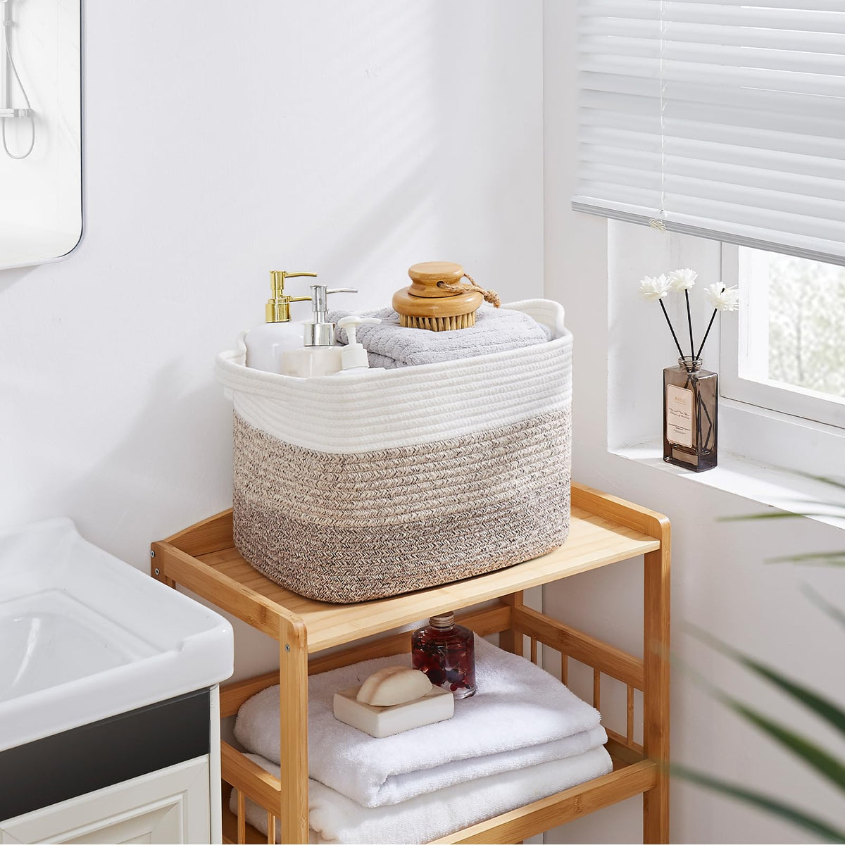Storage Baskets for Organizing (3 Count)