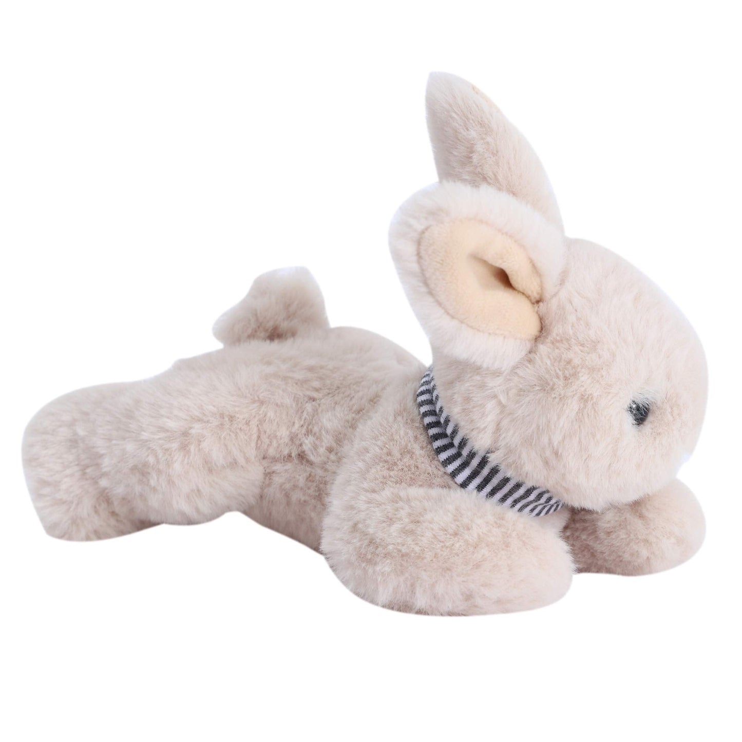 DILLY DUDU Beige Bunny Rabbit Stuffed Animal Plush Toy Best Gifts 6-Inch