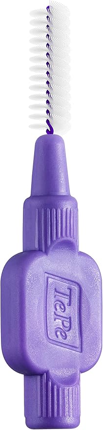 TePe Interdental Brushes 1.1mm Purple - 3 Packets of 8 (24 Brushes) by TePe