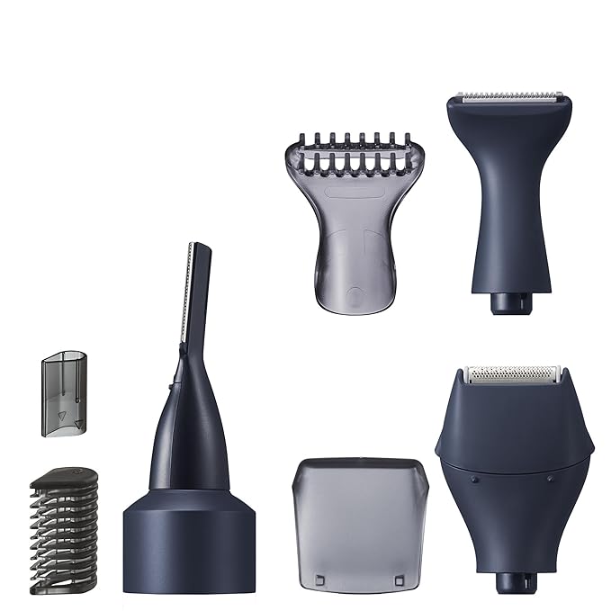 Panasonic MultiShape Facial Detail Shaver Trimmer Set Attachment, Eyebrow & Beard Detail Trimmer, Wet/Dry, Add to MultiShape Grooming System, Easy-Clean Tool - ER-CDT1-A