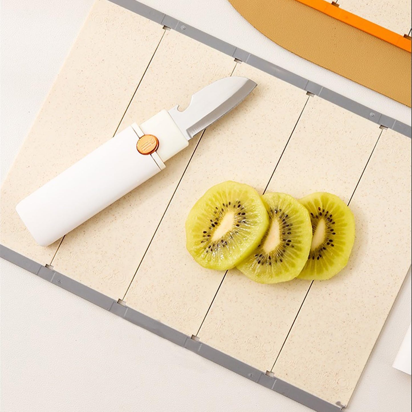 TOOPONE Small Cutting Board Set, 11 x 8 inches, Foldable Plastic Kitchen Boards for Food Prep