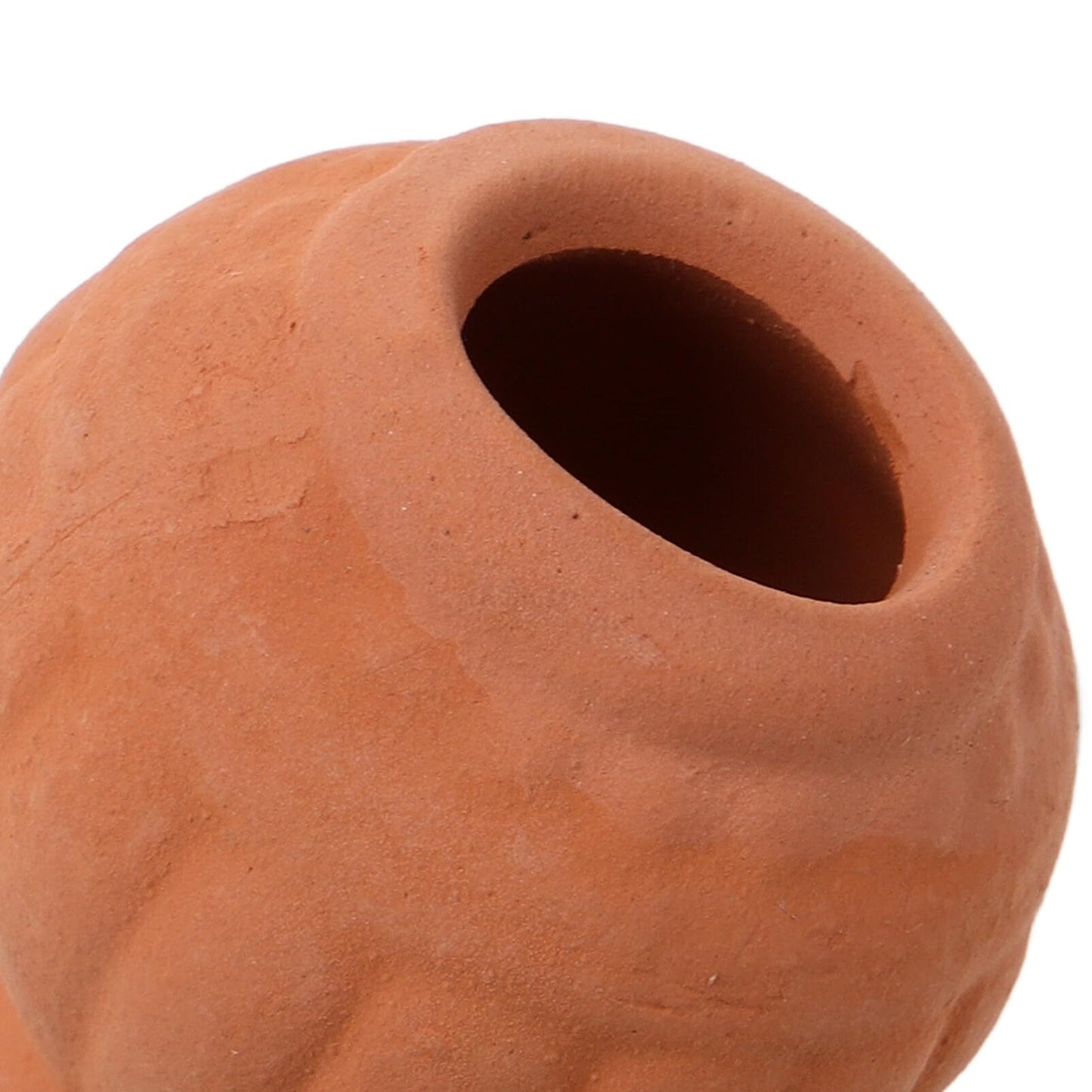 Happyyami Mini Terracotta Pots 4-Pack Small Clay Planters with Drainage Holes for Succulents Indoor Outdoor Gardening Desk Windowsill Decoration