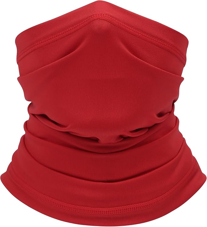 UV Protection Cooling Neck Gaiter Face Mask Scarf for Men - Windproof Neck Cover Bandana Neck Warmer Mask