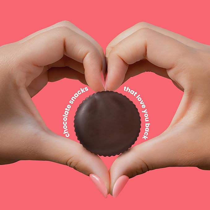 UNREAL Dark Chocolate Peanut Butter Cups (3 Value Size Bags) | Vegan, 5g Sugar | Gluten Free, Fair Trade, Non-GMO | 9.5oz each