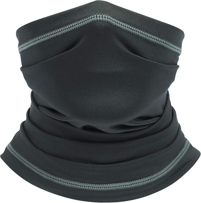 UV Protection Cooling Neck Gaiter Face Mask Scarf for Men - Windproof Neck Cover Bandana Neck Warmer Mask