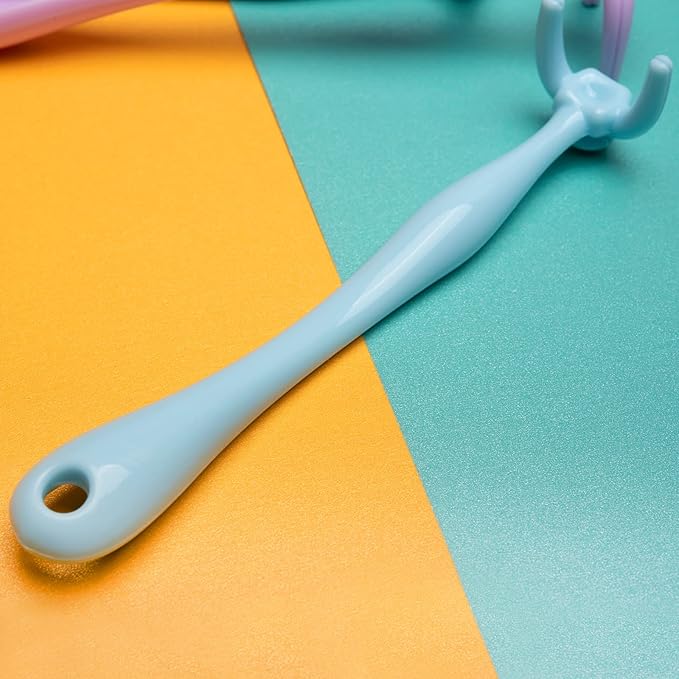 Design Reusable Dental Floss Holder 3 Counts Interdental Cleaning Brush Tooth Handle floas Picks for Adults and Kids Compatible with Oral-B Glide Dental Floss