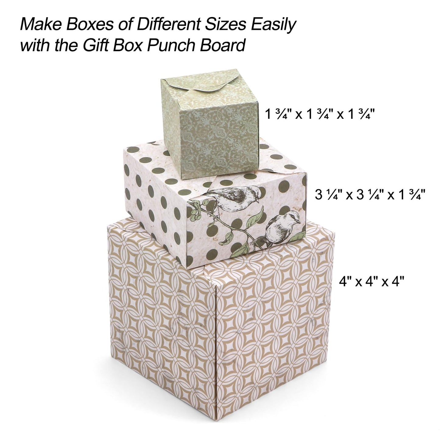 BAOFALI 3-in-1 Punch Board for Envelopes Gift Boxes Bows with Indentation Pen for Creating Custom Envelopes, Bows, and Gift Boxes Birthday Party of Different Sizes. Card Making and DIY Projects