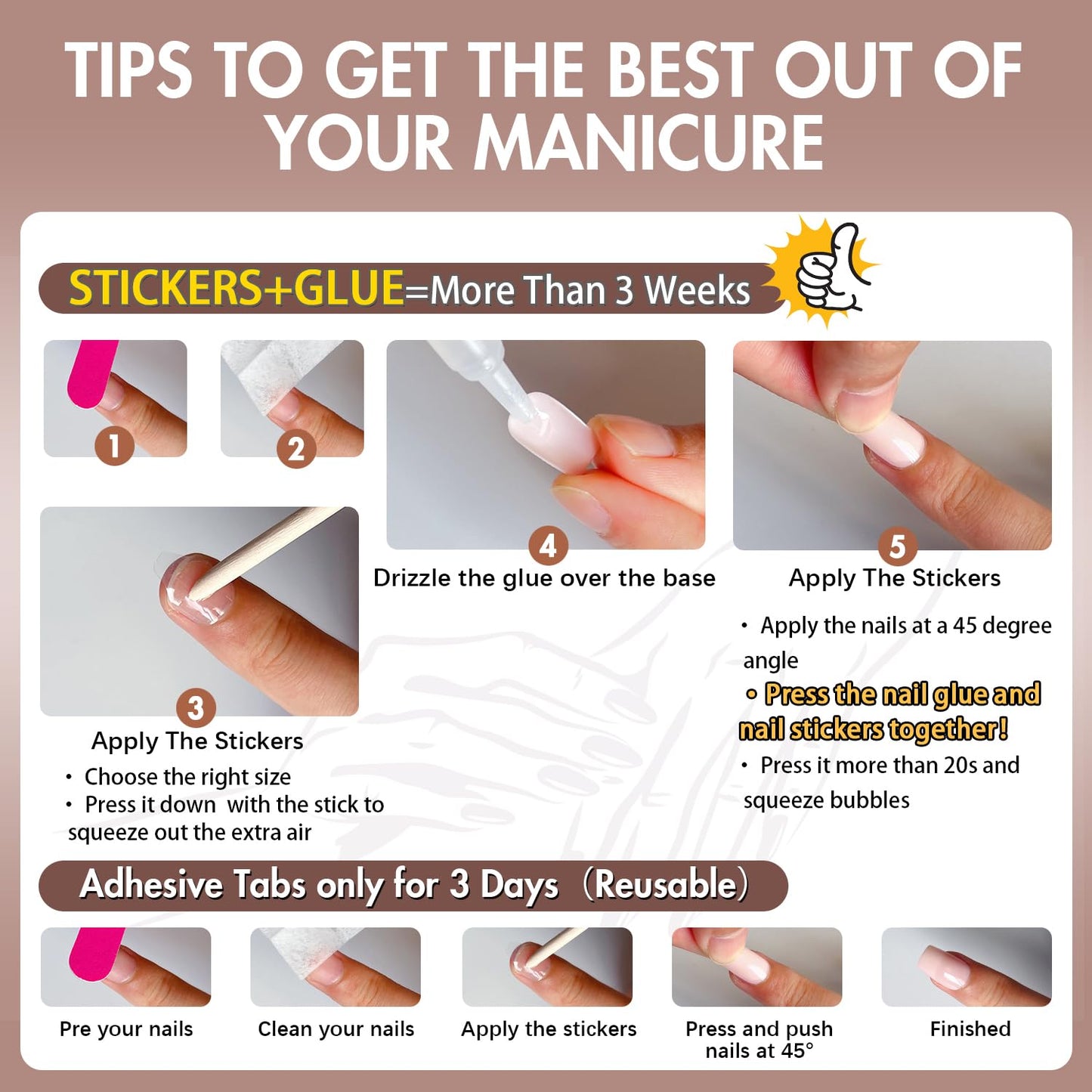 Matte Blue Press on Nails Short Square Fake Nails Short Square Nails Press ons, Soft Gel Acrylic Glue on Nails Stick on for Women Thick Solid Color 24pcs