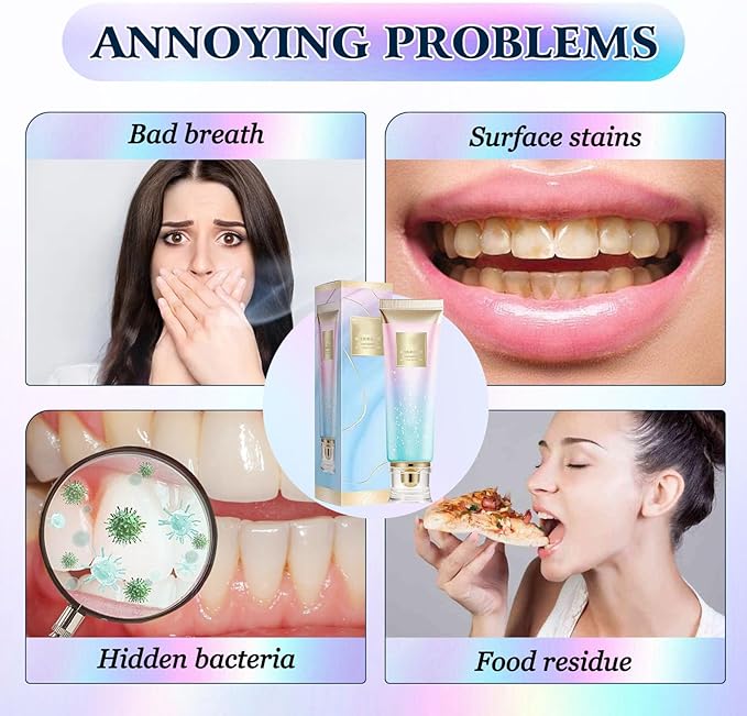 Niacinamide White Toothpaste, Niacinamide Whitening, Complete Care Toothpaste, Remove Tooth Stains, Repair and Protect Teeth, Natural Peppermint