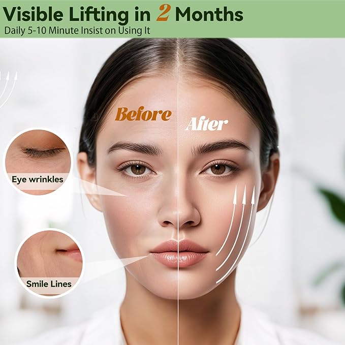 4-in-1 Gua Sha Tool for Face & Body, Natural Green Sandalwood – Lymphatic Drainage, Jaw Lifting & Nose Sculpting, Head Massage Comb for Stress Relief, Home Office Self Care Gifts for Mom Girl Friend