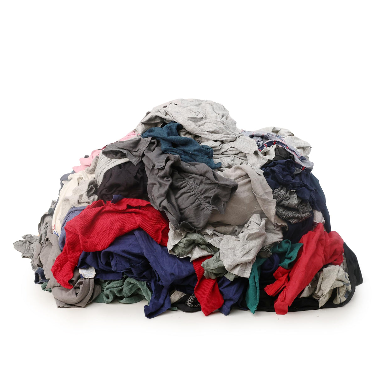 Tshirt Bag of Rags Multicolored (25 Count)