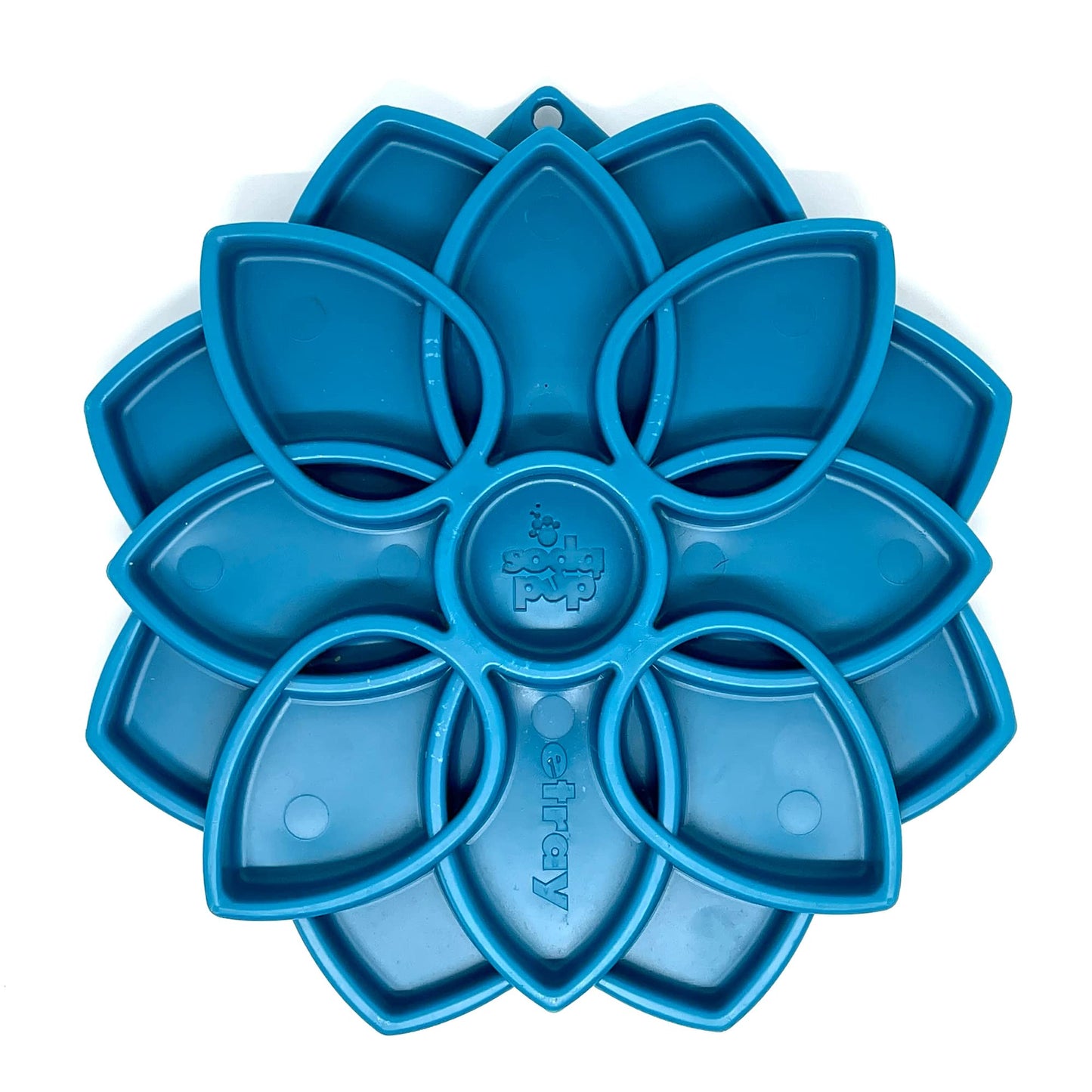 SodaPup Mandala eTray – Durable Slow Feeder Tray Made in USA from Non-Toxic, Pet-Safe, Food Safe Material for Mental Stimulation, Calming, Avoiding Overfeeding, Slow Eating, Healthy Digestion & More