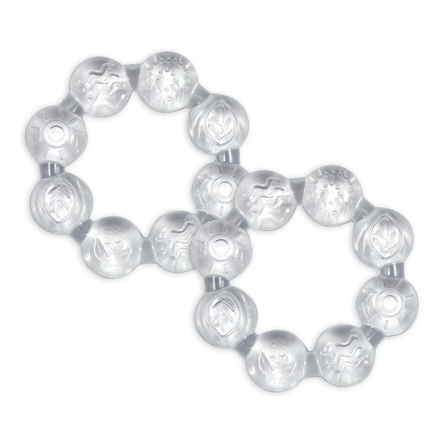 Green Sprouts Cool Ring Teether (2 Pack) Clear - 6mo+
