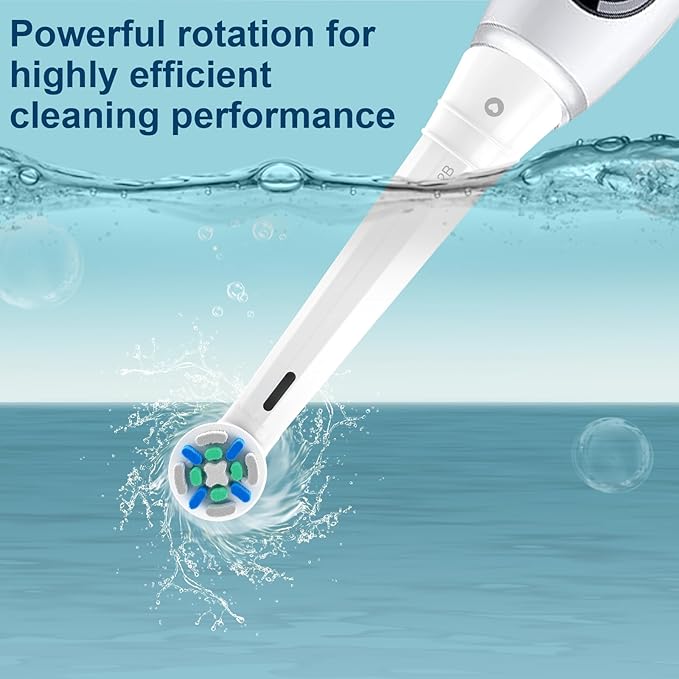 iO Replacement Heads Compatible with Oral B iO 2/3/4/5/6/7/8/9/10 Series Electric Toothbrush,IO Toothbrush Heads Compatible with Oral B iO,Medium-Hard bristles Care for Your Teeth,White