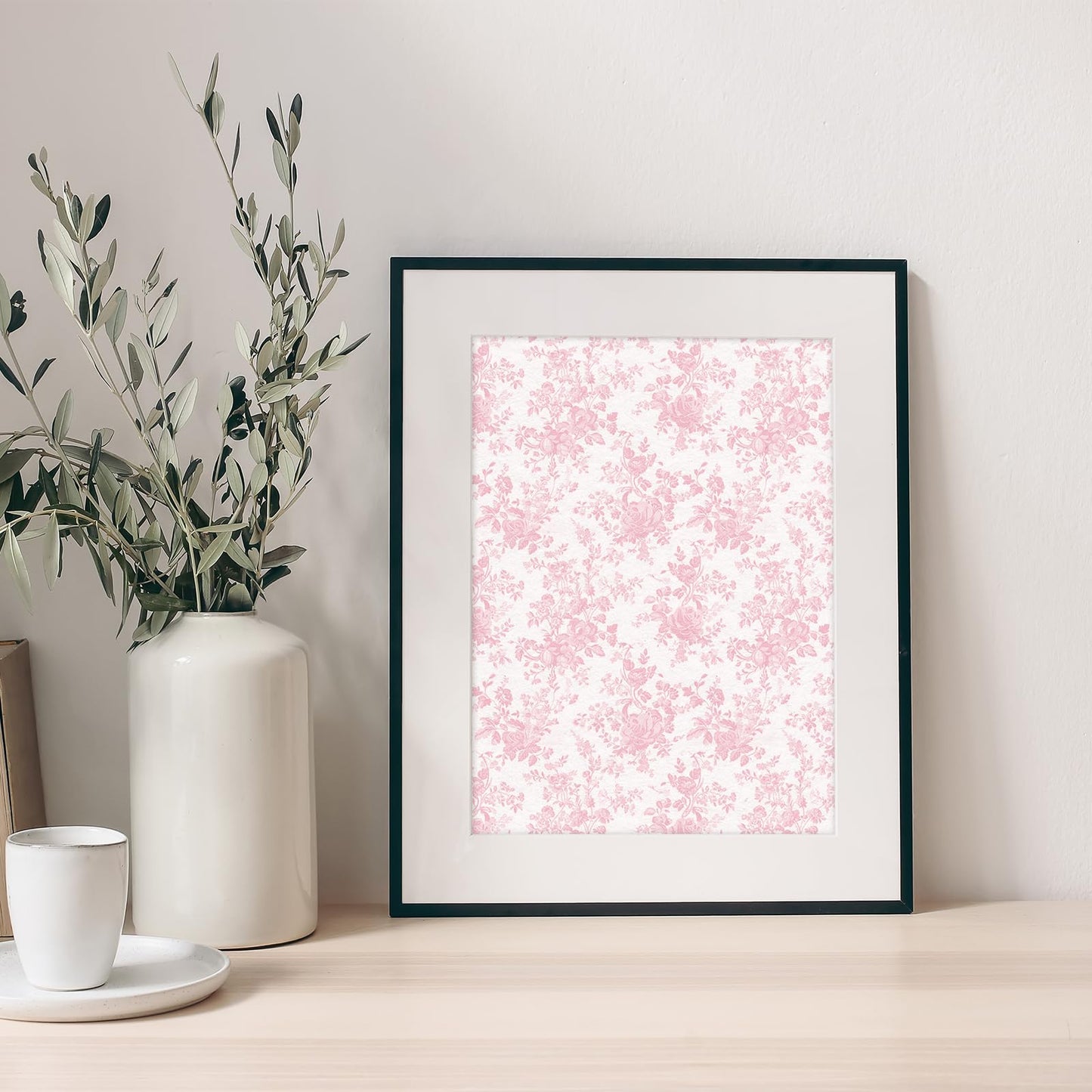 FYSUIMU 24 Sheets Pink Bow Floral Pattern Paper Chinoiserie Scrapbook Specialty Paper Double Sided Craft Papers for DIY Card Making Photo Album Decor, 11.8 x 11.8 Inch
