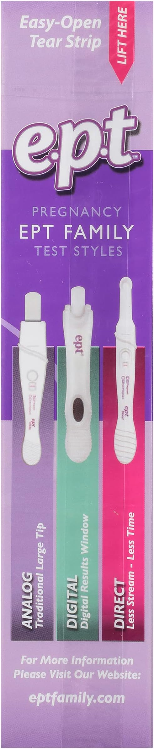 E.p.t Early Pregnancy Test, 2-Count