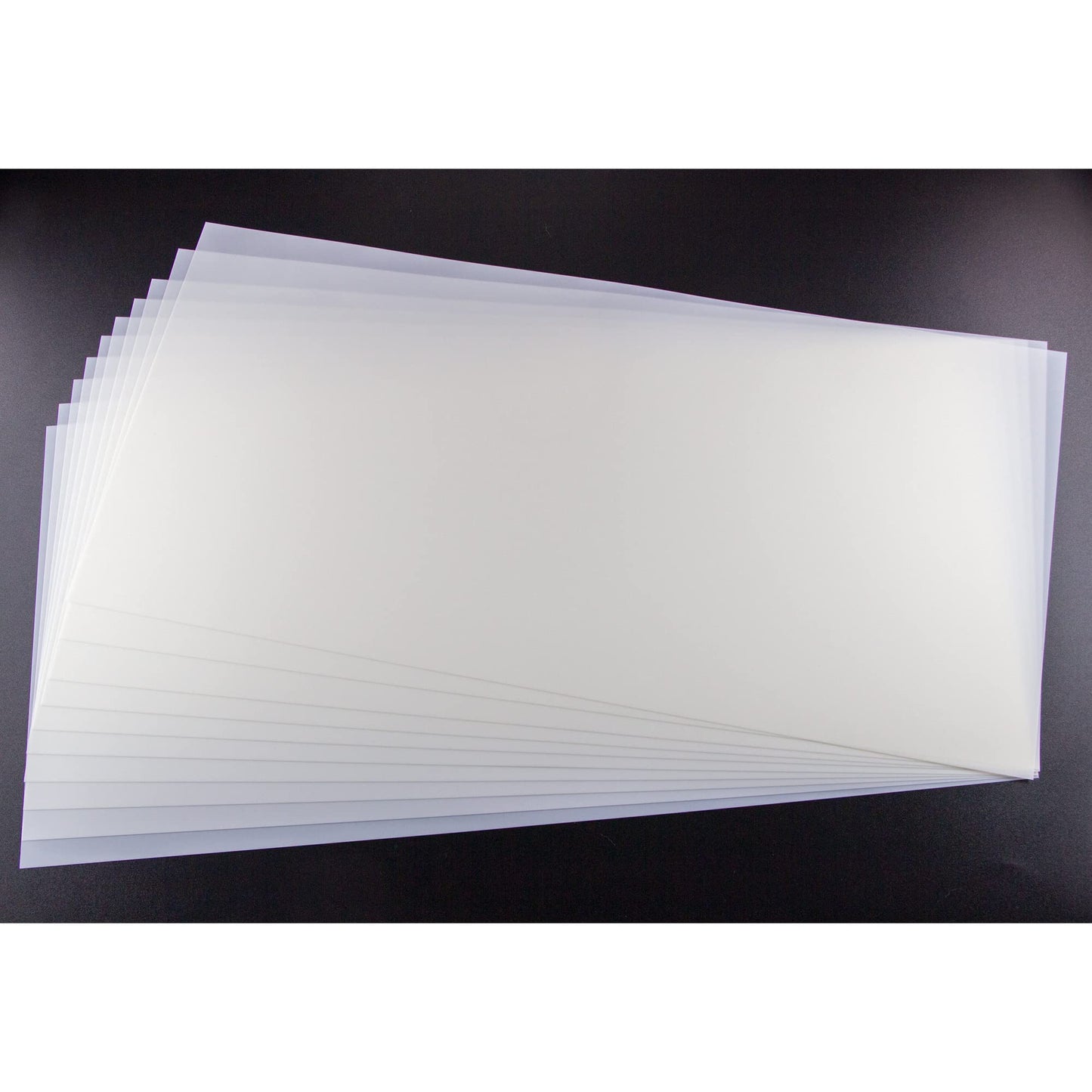 10PCS 10mil Blank Mylar Stencil Sheets,12X24 inch Milky Translucent PET Blank Stencils Sheets,Template Material for Cutting Machines, Laser Cutting, Food-Safe Craft Plastic