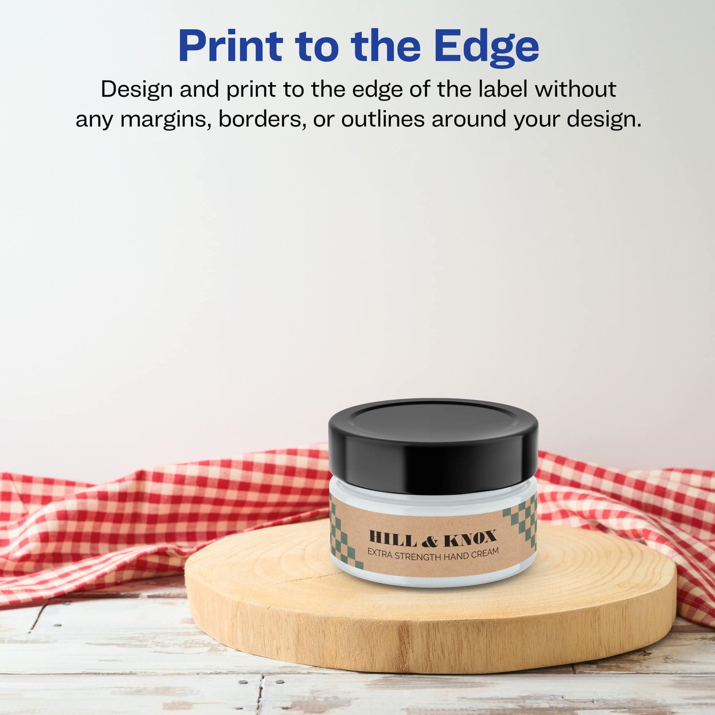 Avery Kraft Brown Rectangle Labels, Sure Feed Technology, 1" x 4", 300 Kraft Brown Labels, Laser/Inkjet Printable
