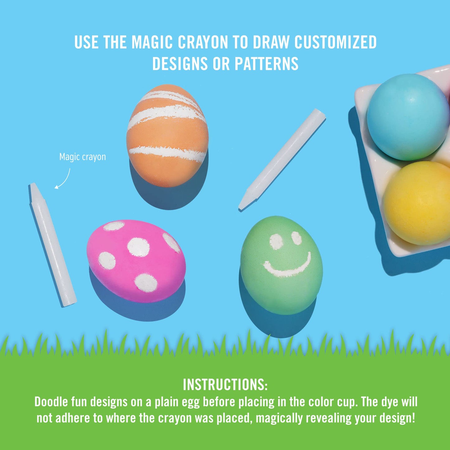 PAAS Deluxe Egg Decorating Kit Bundle Includes Deluxe Kit, 2 Egg Dippers, 5 Color Cups 1 ea