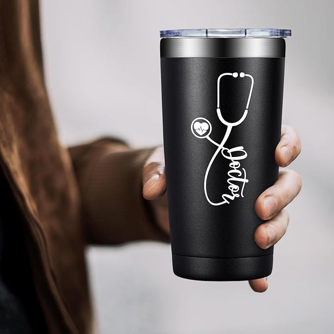 Doctor Gifts for Men Women - Doctor Appreciation Gifts - Doctors Day, Graduation Gift for Doctors, Dr - 20oz Tumbler