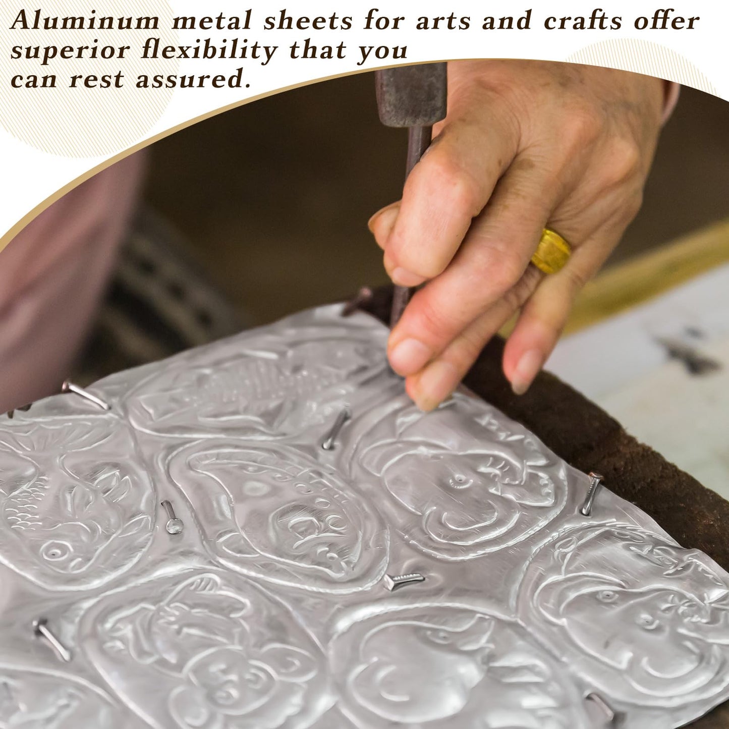Yaocom 1 Roll Aluminum Metal Crafts DIY Foil 12 Inch x 40 ft x 0.1 mm Thick for Art Project Aluminum Flashing Roll Wide Sheet Multipurpose Metal Sheets for DIY and Crafting Projects (Silver)