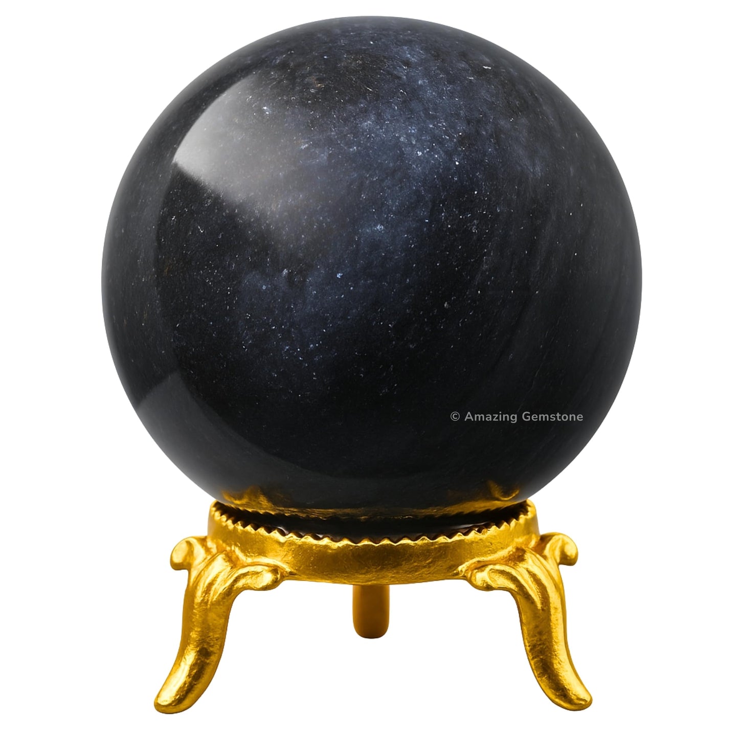 Amazing Gemstone Blue Aventurine Crystal Ball with Stand - 2" Inches Crystal Sphere Meditation Balls for Witchcraft and Decorative Balls