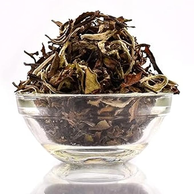 Goodwyn White Tea Loose Leaf – 25 Cups (50g / 1.76 oz) | Premium Handpicked Whole Leaves, Imperial Indian White Tea | Pure Delicate Floral Flavor, Low Caffeine, Sugar-Free | Hot or Iced | Luxury Tin | Gift-Ready