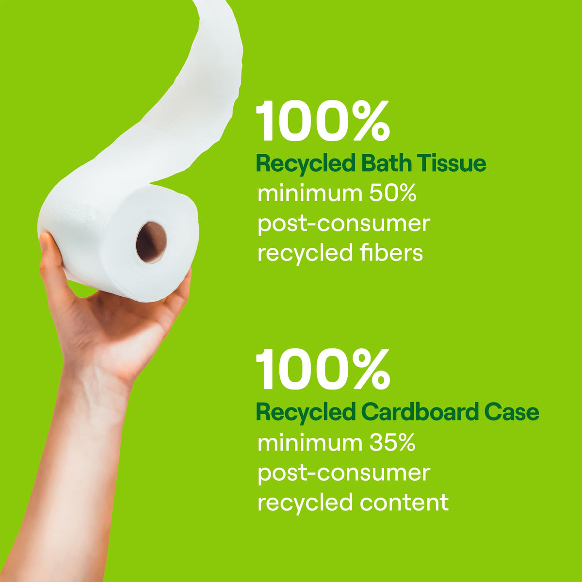 Toilet Paper 100% Recycled 2 (4 Count)