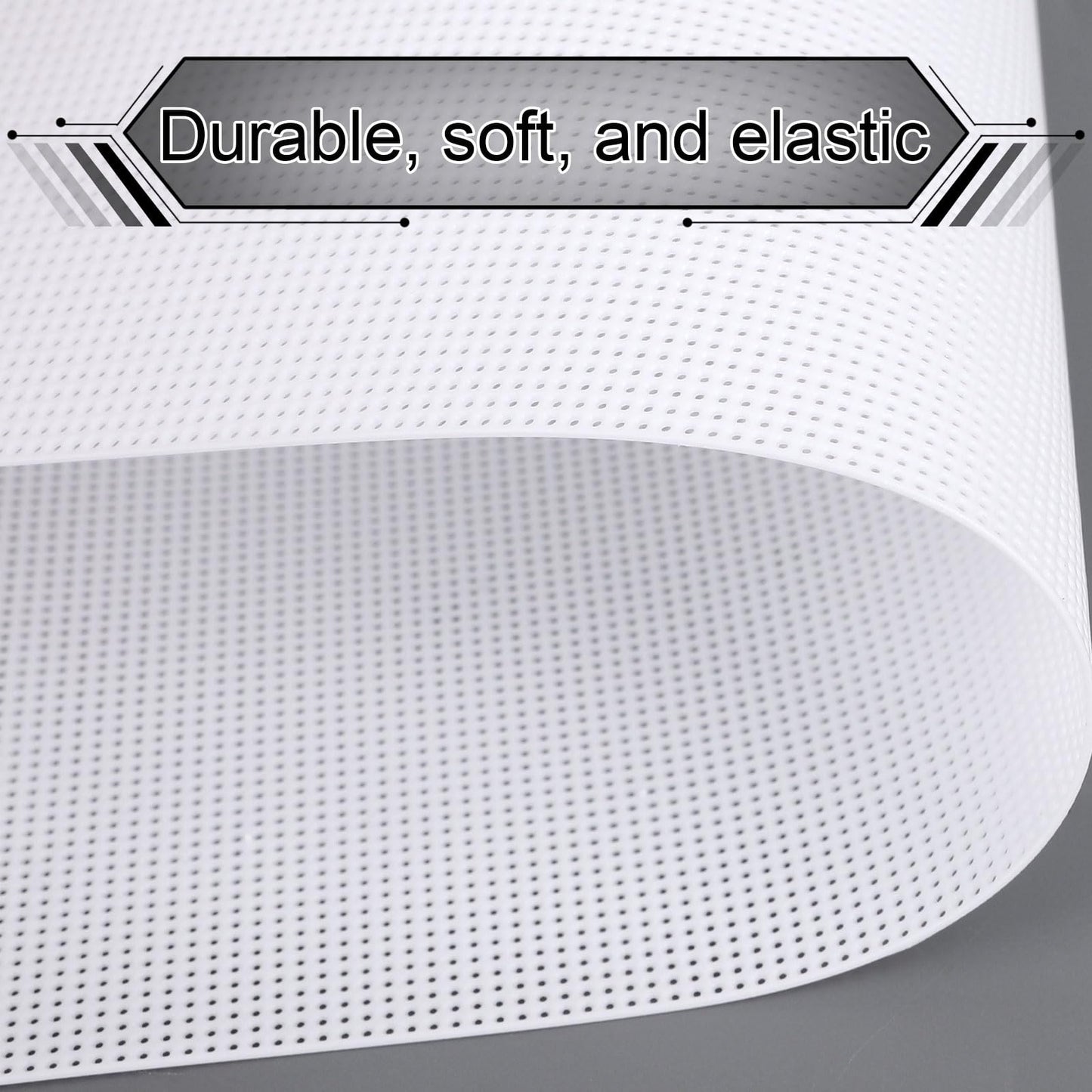 12pcs Plastic Mesh Canvas Sheets, 14 CT Multiple Shapes Plastic Mesh Screen Craft Canvas Sheets for Cross Stitch Embroidery Aida Cloth Needlepoint DIY Crochet Projects