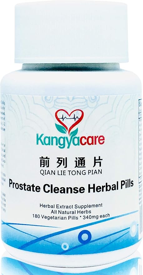 Prostate Cleanse Herbal Pill -Qian Lie Tong Pian 前列通片 - Reduce Prostate Discomfort - Help Frequent Urination -Improve Men’s Urinary Tract Health - 180 Ct (1)
