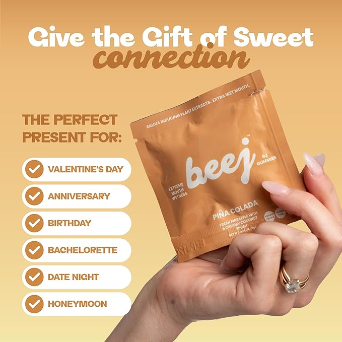 BJ Gummies, by BEEJ. Oral Sex Candy for Couples. (Piña Colada)