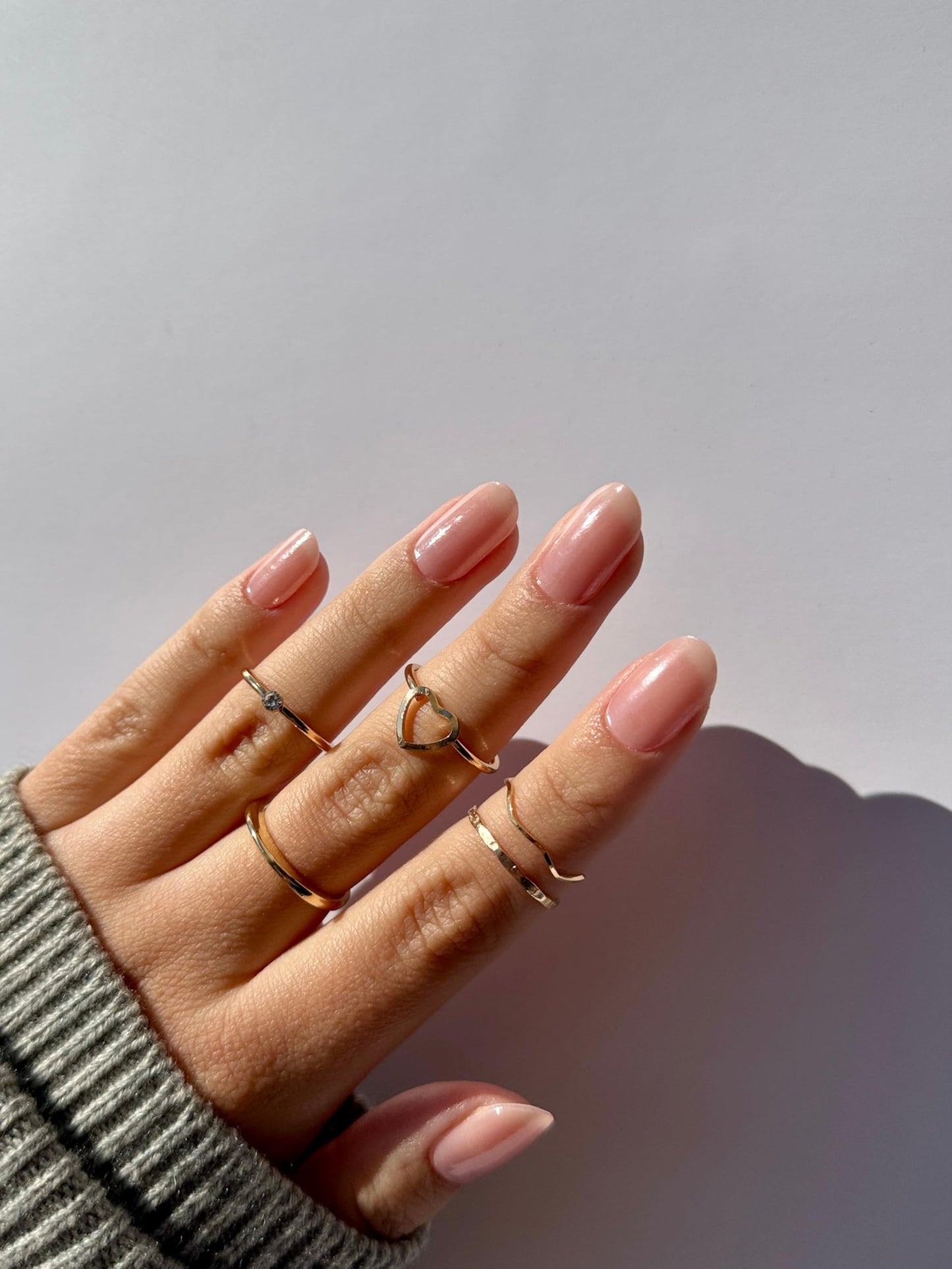 Nova Nails Semi Cured Gel Nail Strips (Rosé)