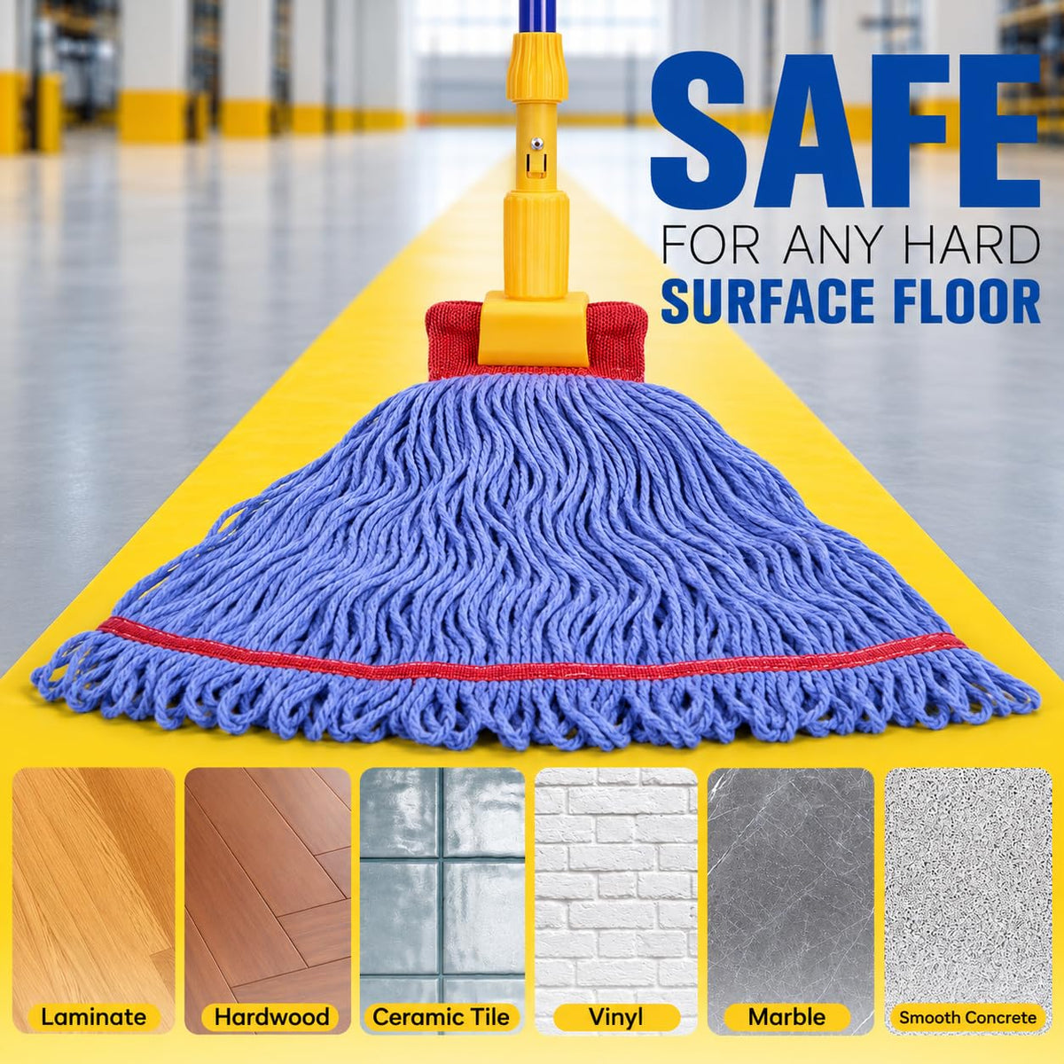 Matthew Cleaning Commercial Mop Head Replacement