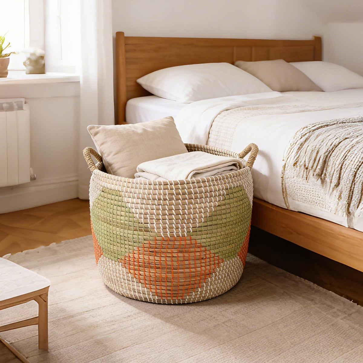 Handwoven Sea Grass Baskets Set of 3 (3 Count)