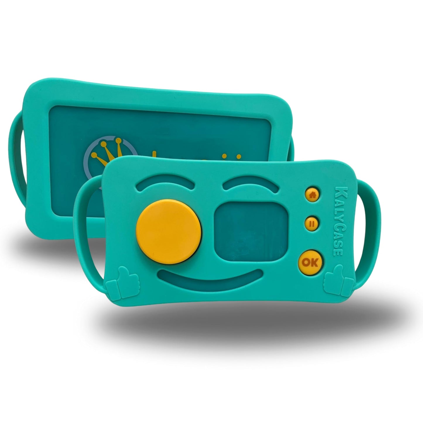 KALYCASE Protective Case Compatible with Lunii – Silicone Case for Storyteller Luni – V1 V2 V3 (Green)