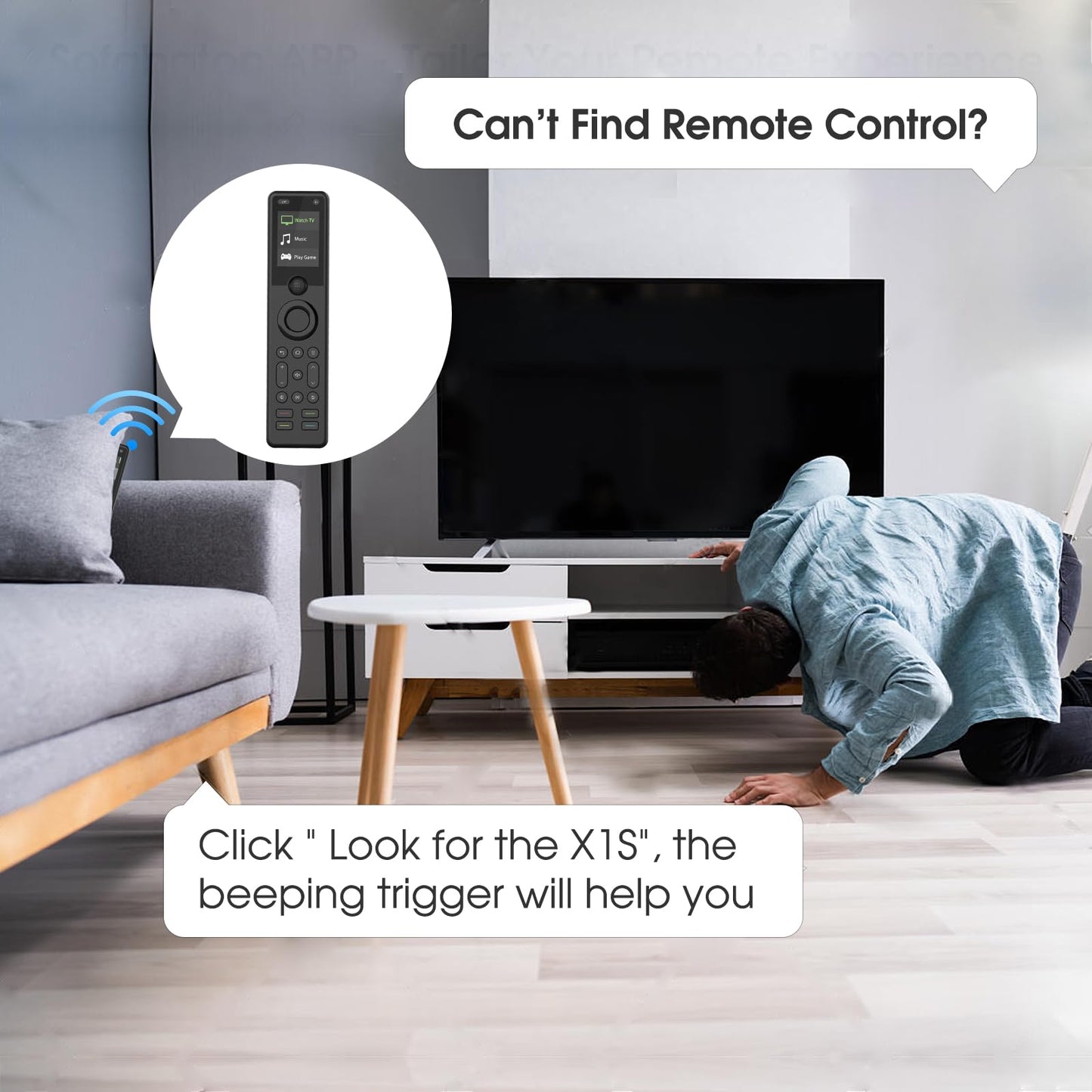 SofaBaton X1S Universal Remote with Hub, All in One Universal Remote Control with SofaBaton Customize APP, One Touch Activities, Compatible with 60 Devices, Compatible with Alexa Google Assistant