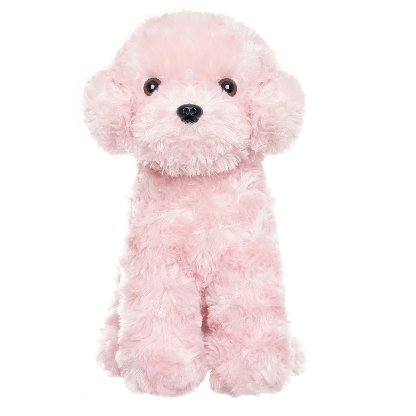 WEIGEDU Blue Pink Stuffed Dog Animals Plush Toys for Gifts Kids Decoration Education