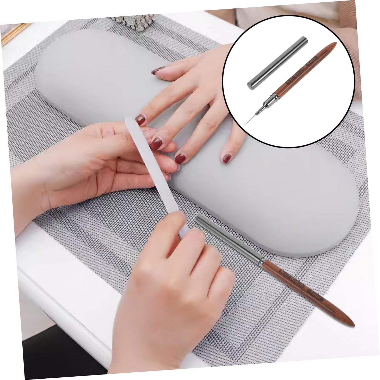 SAFIGLE Fine Tip Nail Art Pen Nail Polish Corrector Pen Manicure Painting Tool
