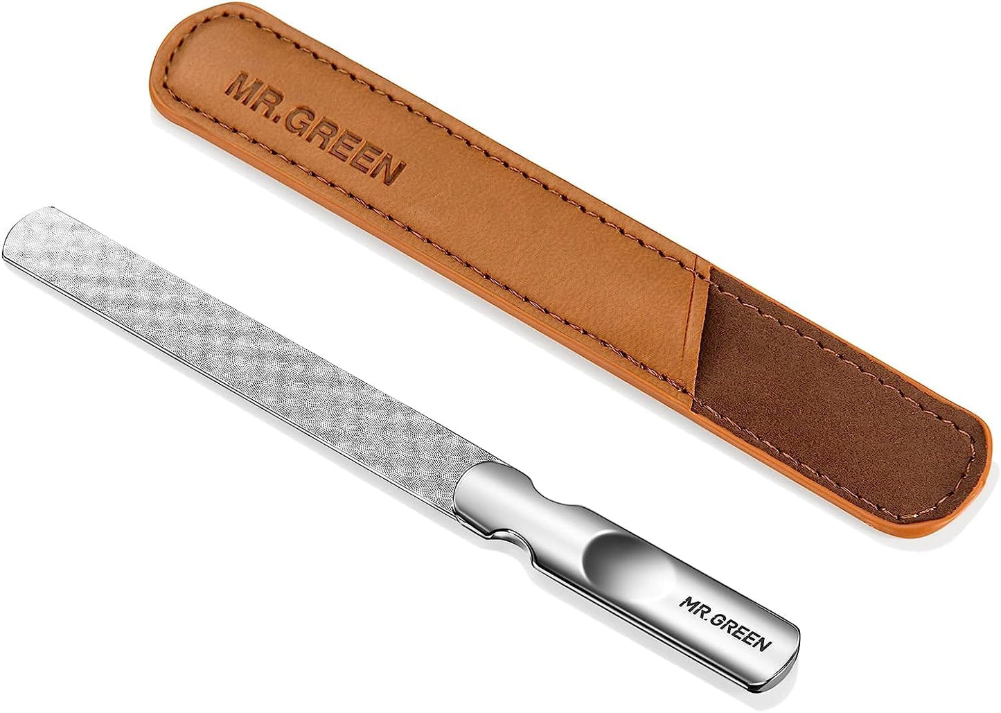 MR.GREEN Metal Nail File and Tweezers