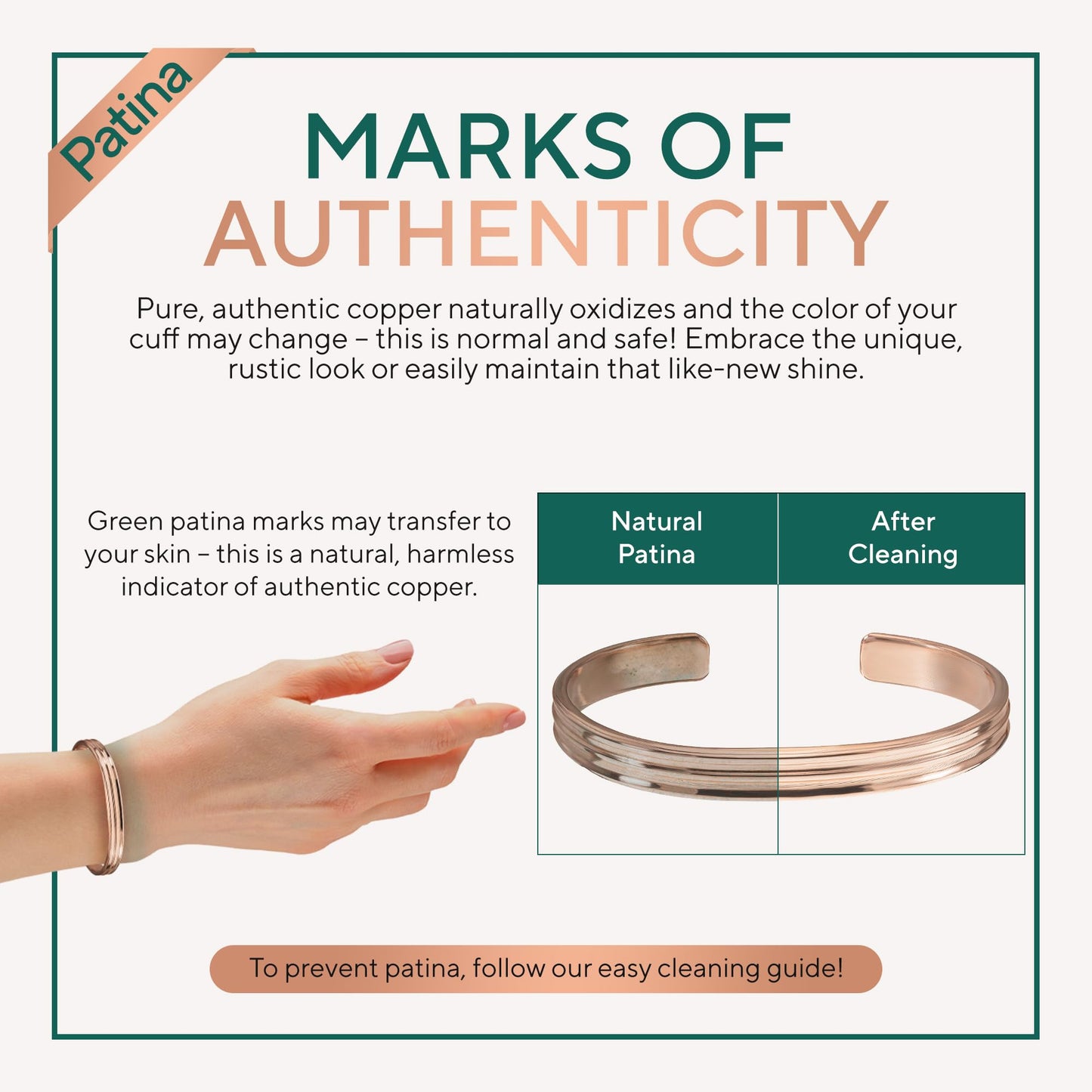 TheraCopper Copper Bracelet for Men & Women — 100% Pure Copper Bracelets — Raw, Solid & Uncoated Authentic Handmade Tibetan Bracelet Cuff Bangles (Tier)