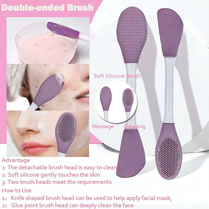 Jelly Mask Powder for Facials Care,Rose Petals Gel Jelly Face Mask,Professional Peel off Rubber Mask,Hydrating Jelly Masks,DIY Spa Mask with Double-ended Silicone Brush,23 Fl Oz