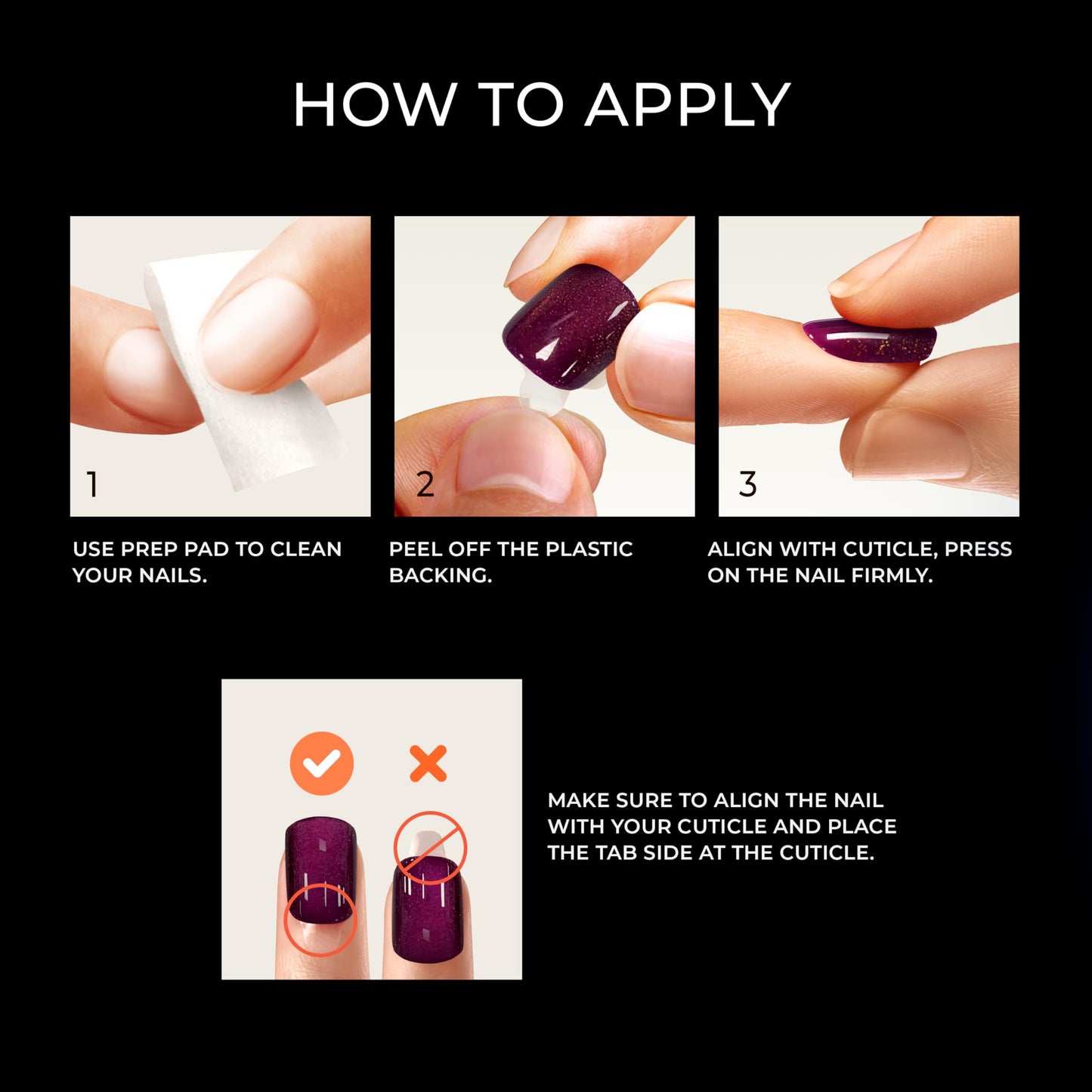 Kiss Impress No Glue Mani Press On Nails, Color FX, 'Dimension', Neutral, Short Size, Squoval Shape, Includes 30 Nails, Prep Pad, Instructions Sheet, 1 Manicure Stick, 1 Mini File