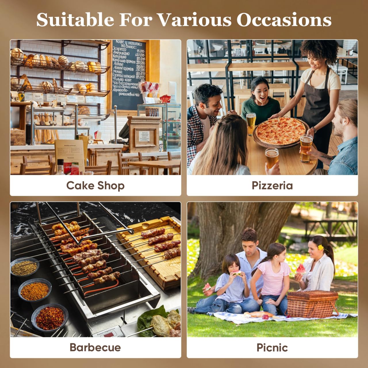 DOITOOL Decorative Newspaper Parchment Paper - 50 Sheets Wax Paper for Food, Greaseproof Bbqs Picnic Bakery Liner